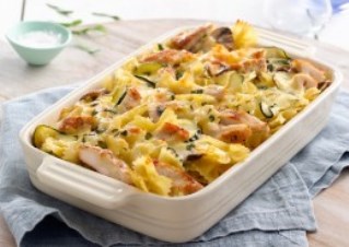 Perfect Italiano NZ | Chicken and Mushroom Farfalle Bake