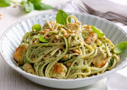 Perfect Italiano NZ | Chicken Pesto and Ricotta Linguini