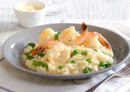 Perfect Italiano NZ | Prawn, Pea and Mint Risotto