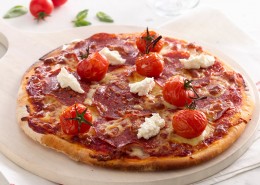 Perfect Italiano NZ | Spicy Salami and Ricotta Pizza