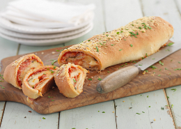 Ham & Pepperoni Stromboli