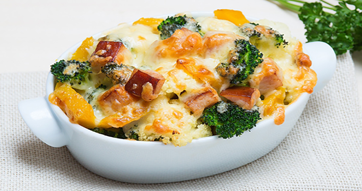 Cheese Baked Christmas Casserole