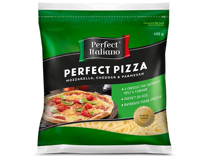 Perfect Italiano Perfect Pizza Cheese 450g bag