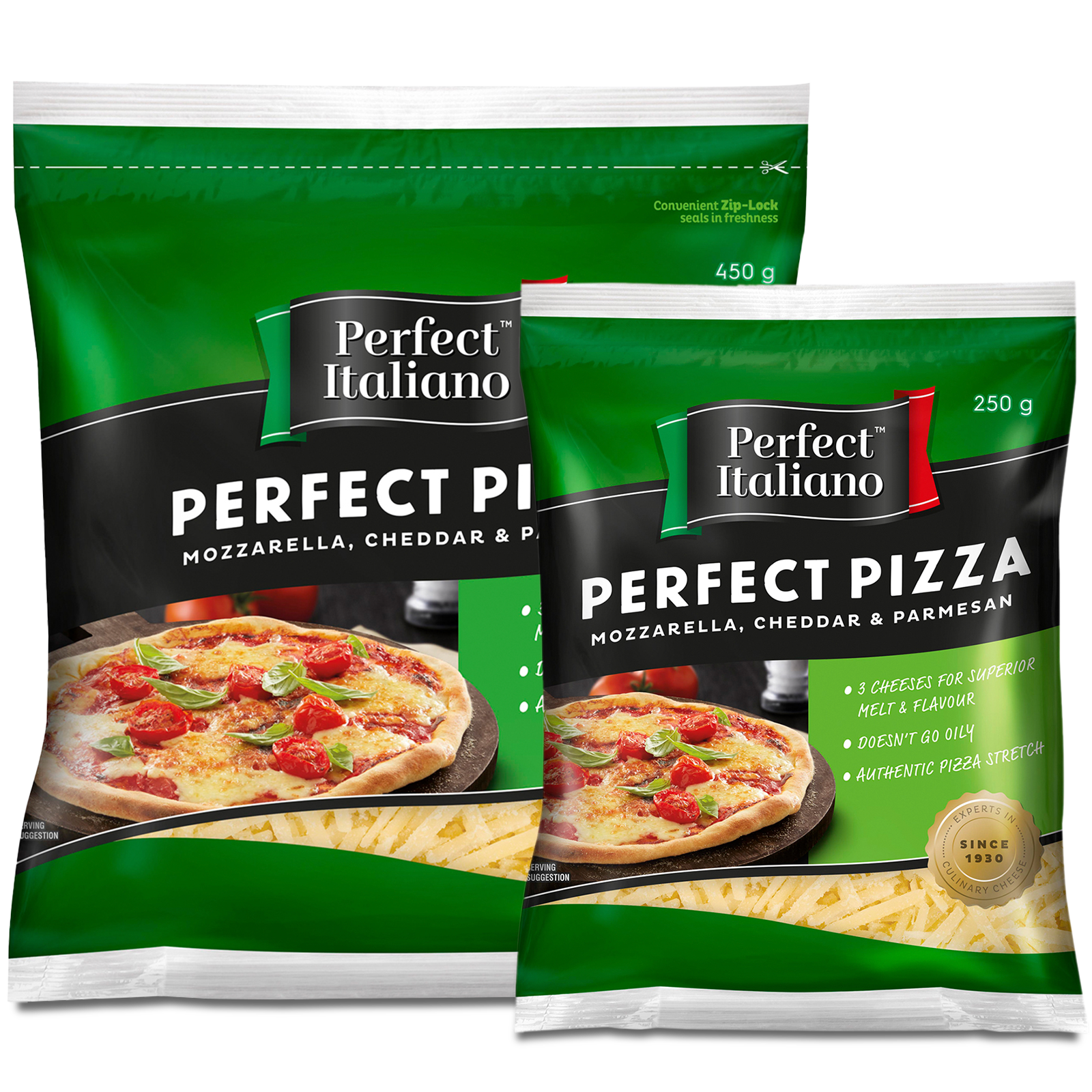 Perfect Italiano Perfect Pizza Cheese 450g bag